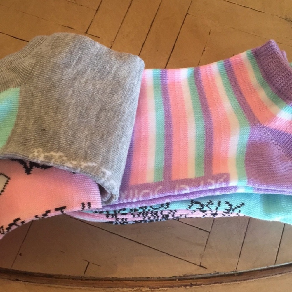 Betsey Johnson 10 Pair Low Socks Unicorn NWT - Picture 3 of 7